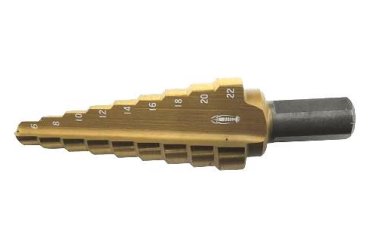 ロブテックス ステージドリル(ストレート)(傘型多段ドリル)(TINコーティング)